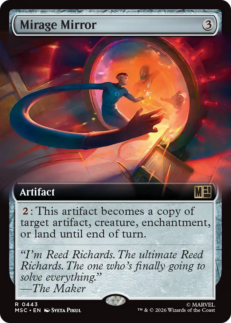 Mirage Mirror (Extended Art) [Marvel Super Heroes Commander] | Card Citadel