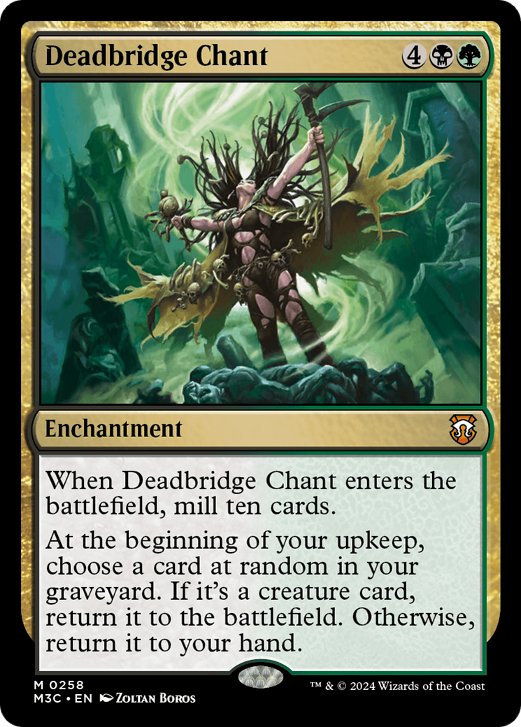 Deadbridge Chant [Modern Horizons 3 Commander] | Card Citadel
