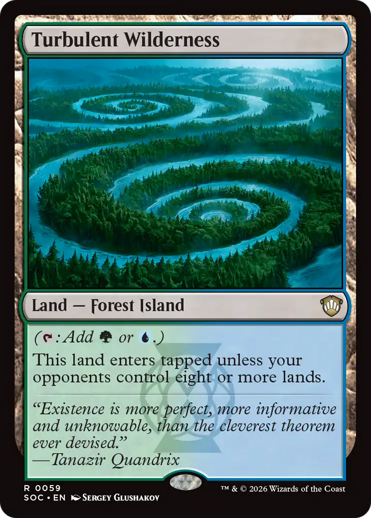 Turbulent Wilderness [Secrets of Strixhaven Commander] | Card Citadel