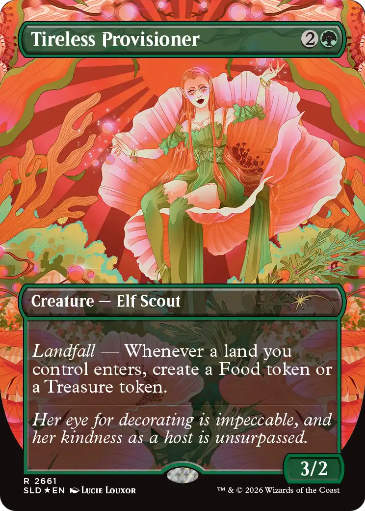 Tireless Provisioner [Secret Lair Drop Series] | Card Citadel