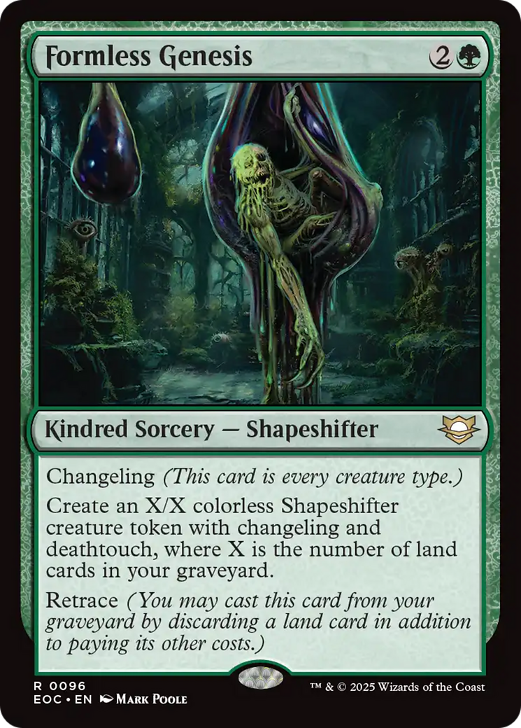 Formless Genesis [Edge of Eternities Commander] | Card Citadel