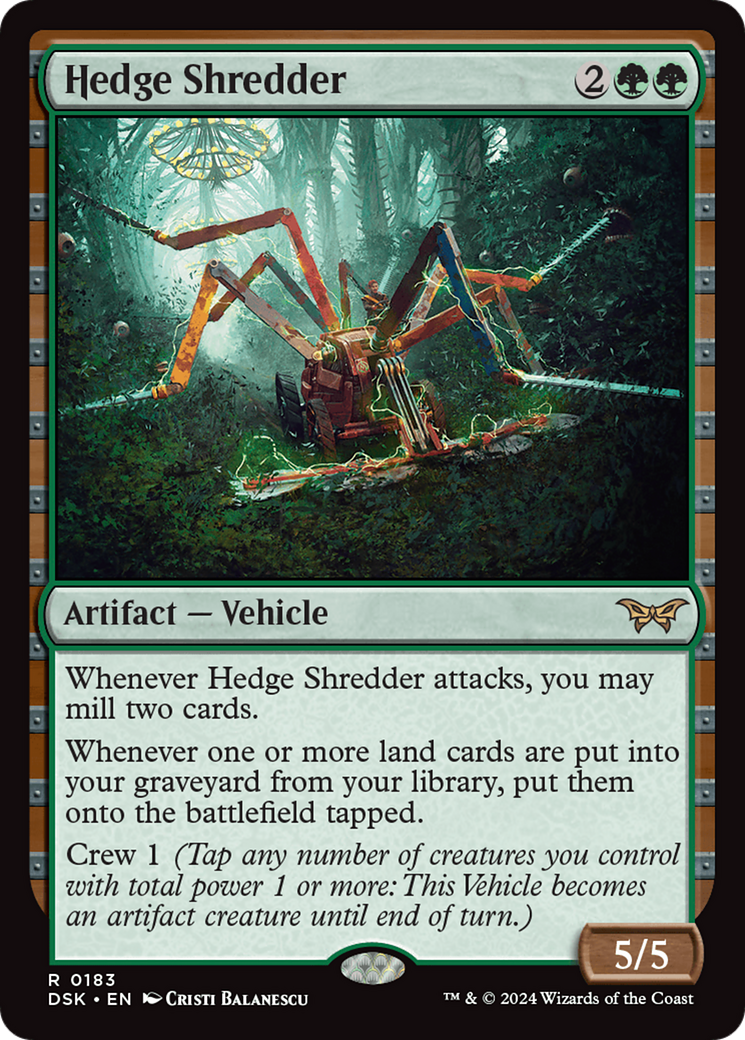 Hedge Shredder [Duskmourn: House of Horror] | Card Citadel