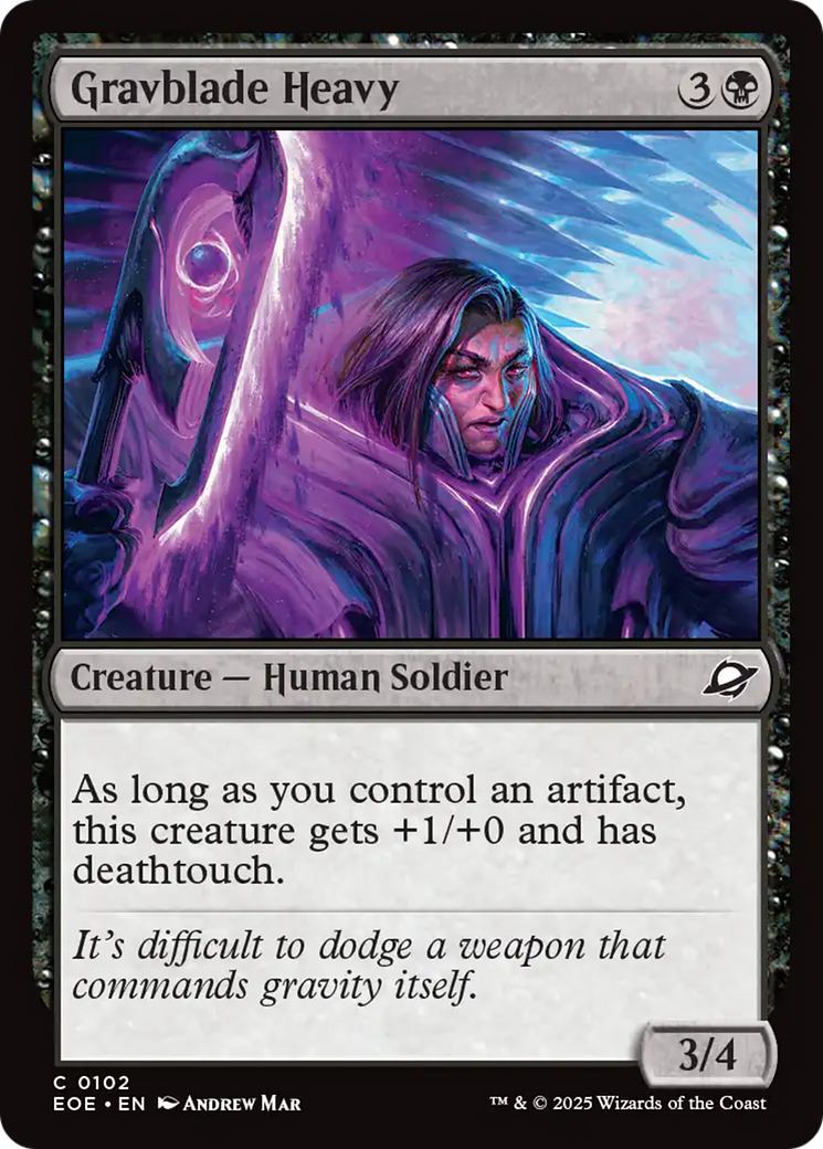 Gravblade Heavy [Edge of Eternities] | Card Citadel