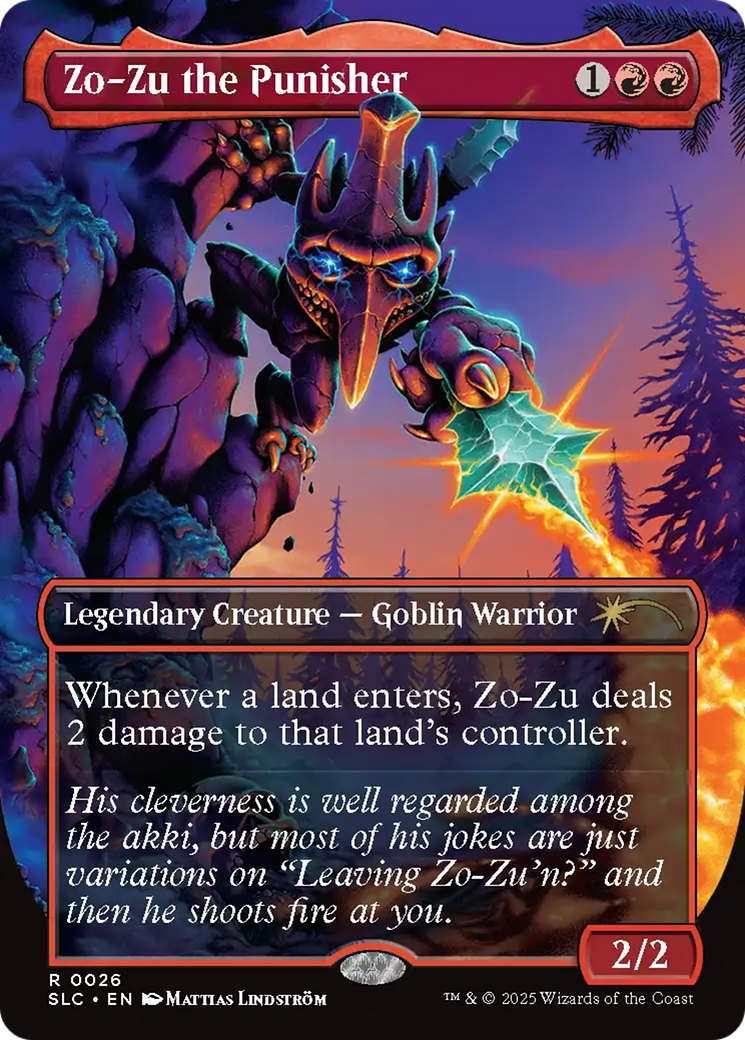 Zo-Zu the Punisher [Secret Lair Countdown Kit] | Card Citadel