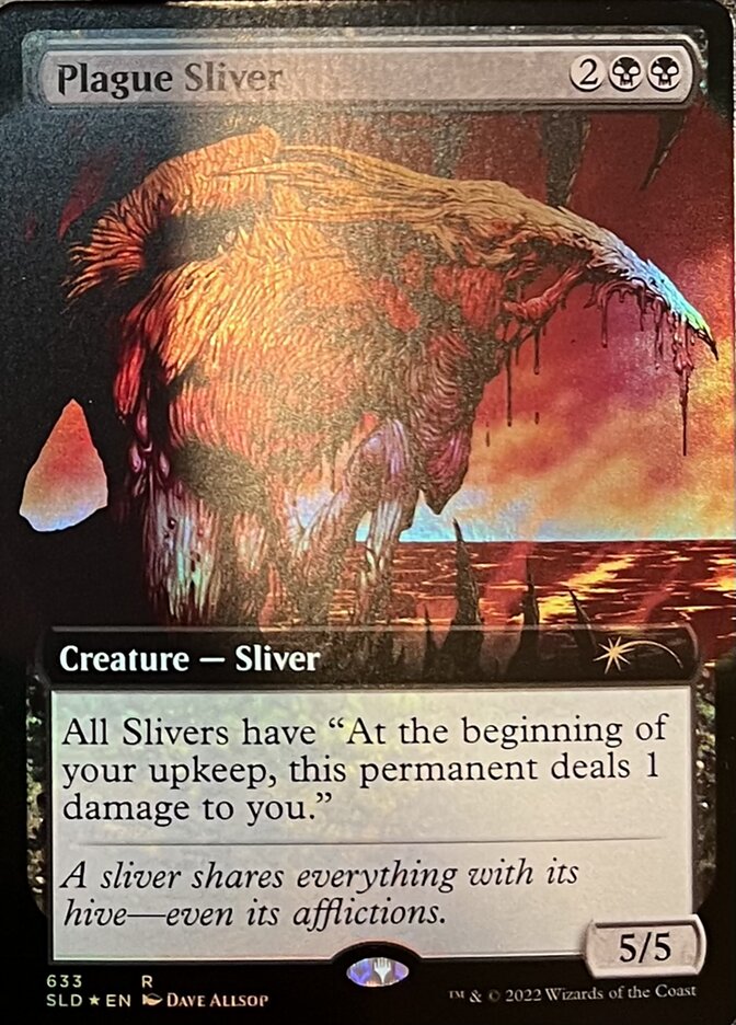 Plague Sliver (Extended Art) [Secret Lair Drop Promos] | Card Citadel