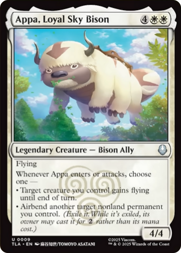 Appa, Loyal Sky Bison [Avatar: The Last Airbender] | Card Citadel