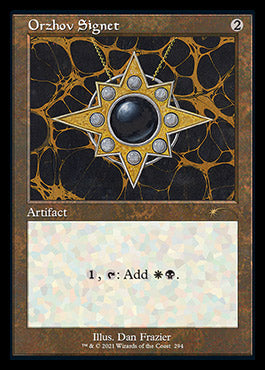 Orzhov Signet (Retro) [Secret Lair Drop Series] | Card Citadel