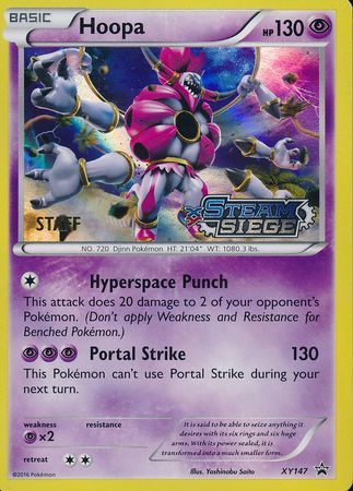 Hoopa (XY147) (Staff) [XY: Black Star Promos] | Card Citadel