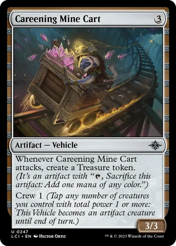 Careening Mine Cart [The Lost Caverns of Ixalan] | Card Citadel