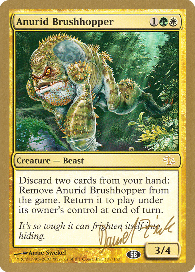 Anurid Brushhopper (Daniel Zink) (SB) [World Championship Decks 2003] | Card Citadel