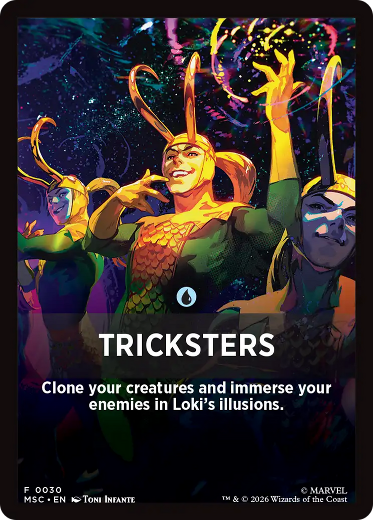 Tricksters Theme Card [Marvel Super Heroes Commander] | Card Citadel