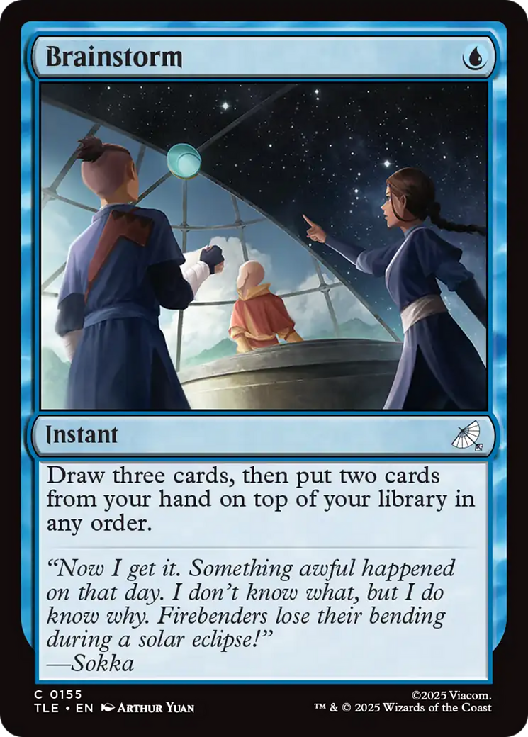 Brainstorm [Avatar: The Last Airbender: Eternal-Legal] | Card Citadel