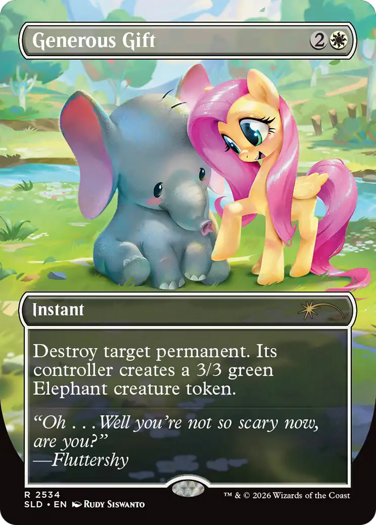 Generous Gift (2534) [Secret Lair Drop Series] | Card Citadel