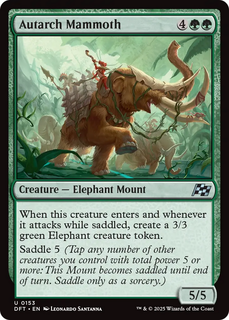 Autarch Mammoth [Aetherdrift] | Card Citadel