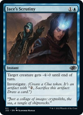 Jace's Scrutiny [Jumpstart 2022] | Card Citadel