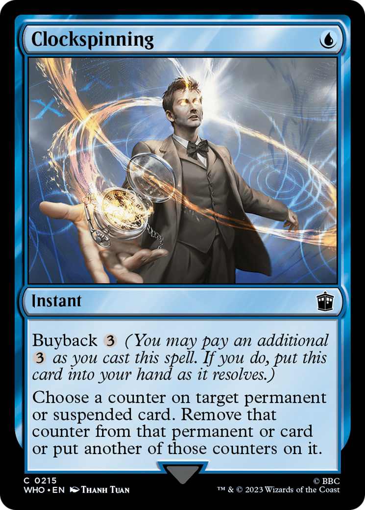 Clockspinning [Doctor Who] | Card Citadel