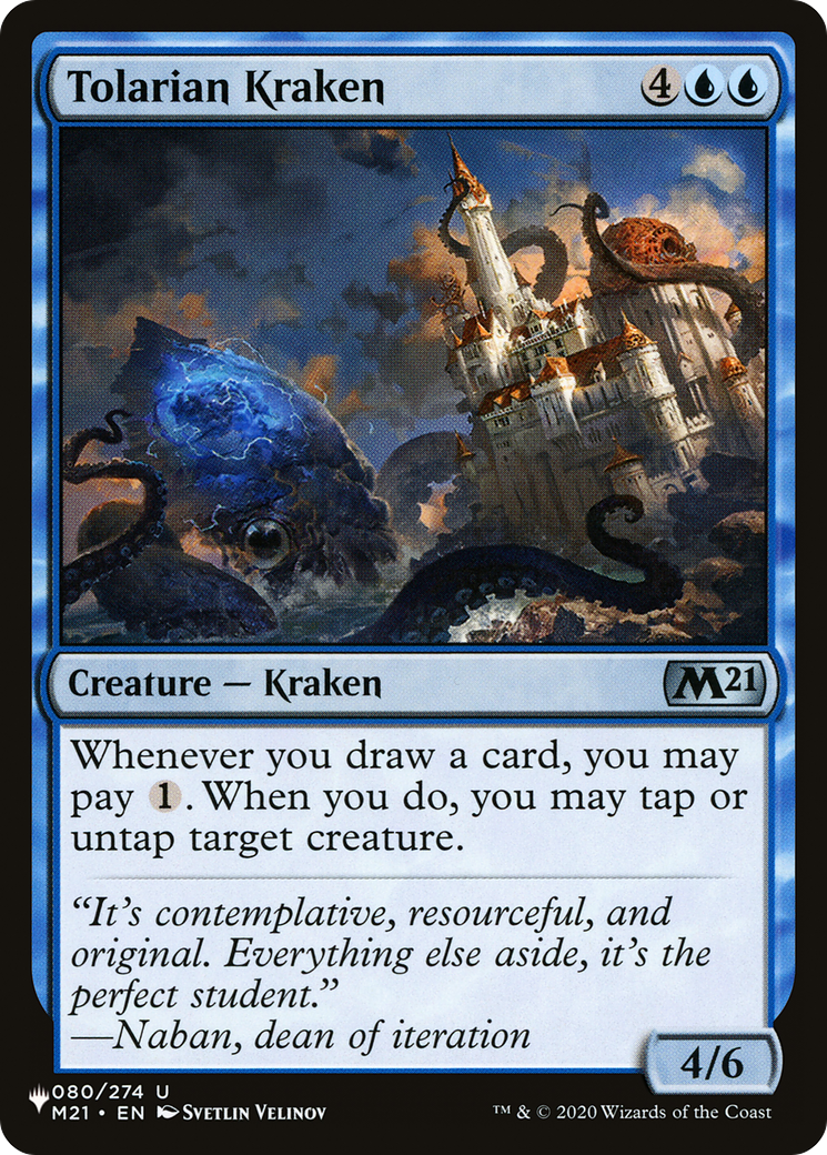 Tolarian Kraken [The List Reprints] | Card Citadel