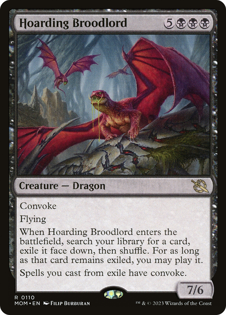 Hoarding Broodlord [March of the Machine] | Card Citadel