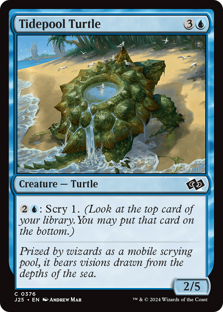 Tidepool Turtle [Foundations Jumpstart] | Card Citadel