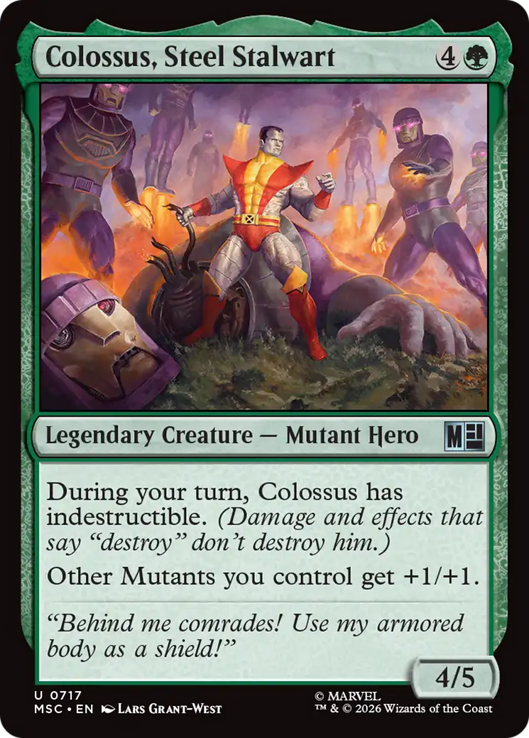 Colossus, Steel Stalwart [Marvel Super Heroes Commander] | Card Citadel