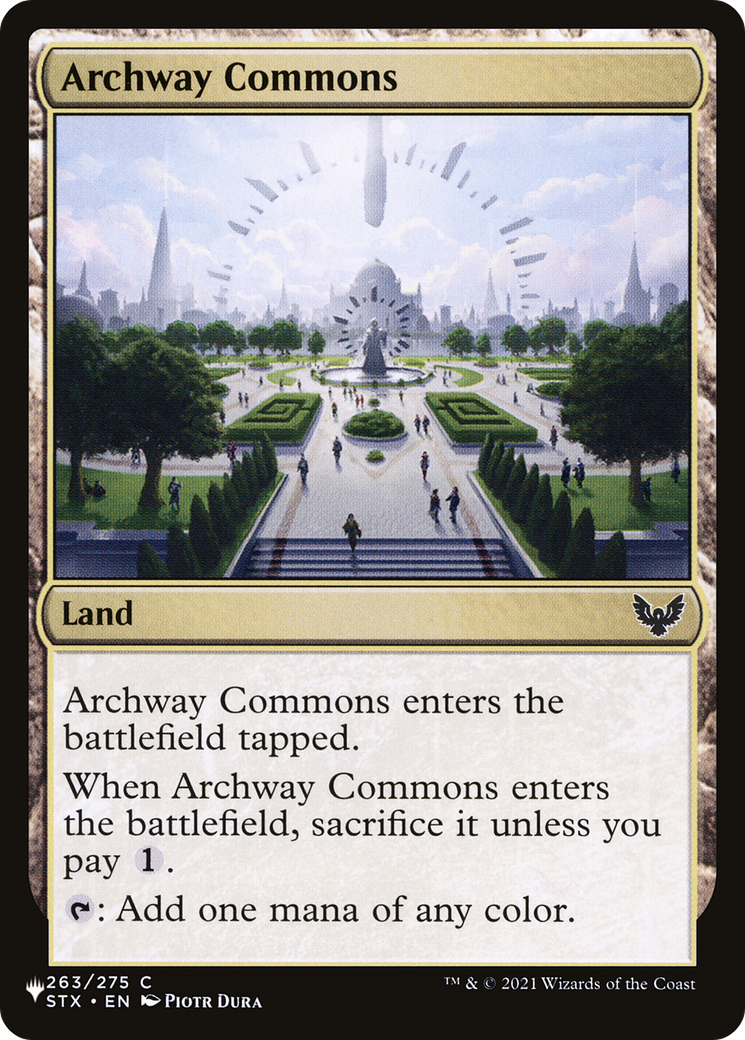 Archway Commons [The List Reprints] | Card Citadel