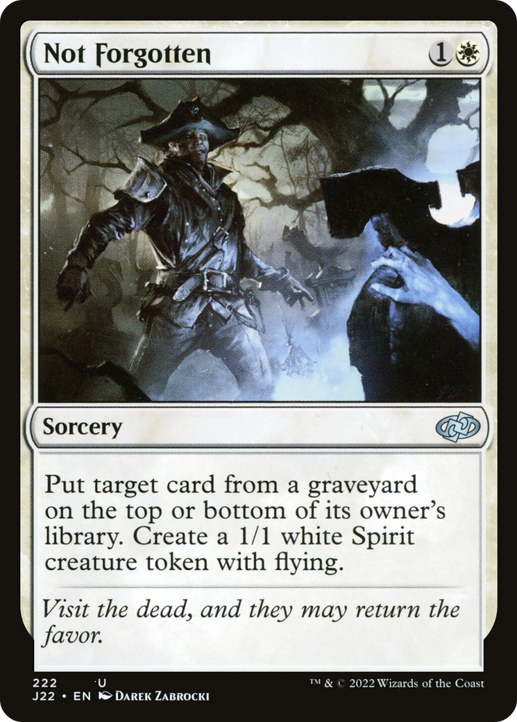 Not Forgotten [Jumpstart 2022] | Card Citadel