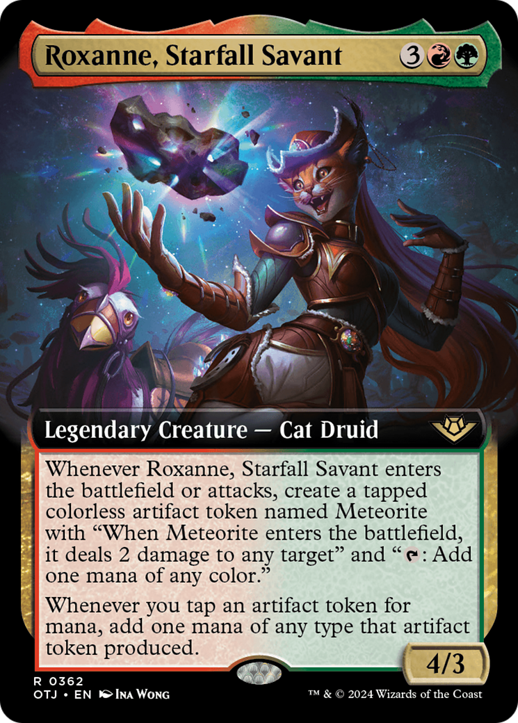 Roxanne, Starfall Savant (Extended Art) [Outlaws of Thunder Junction] | Card Citadel