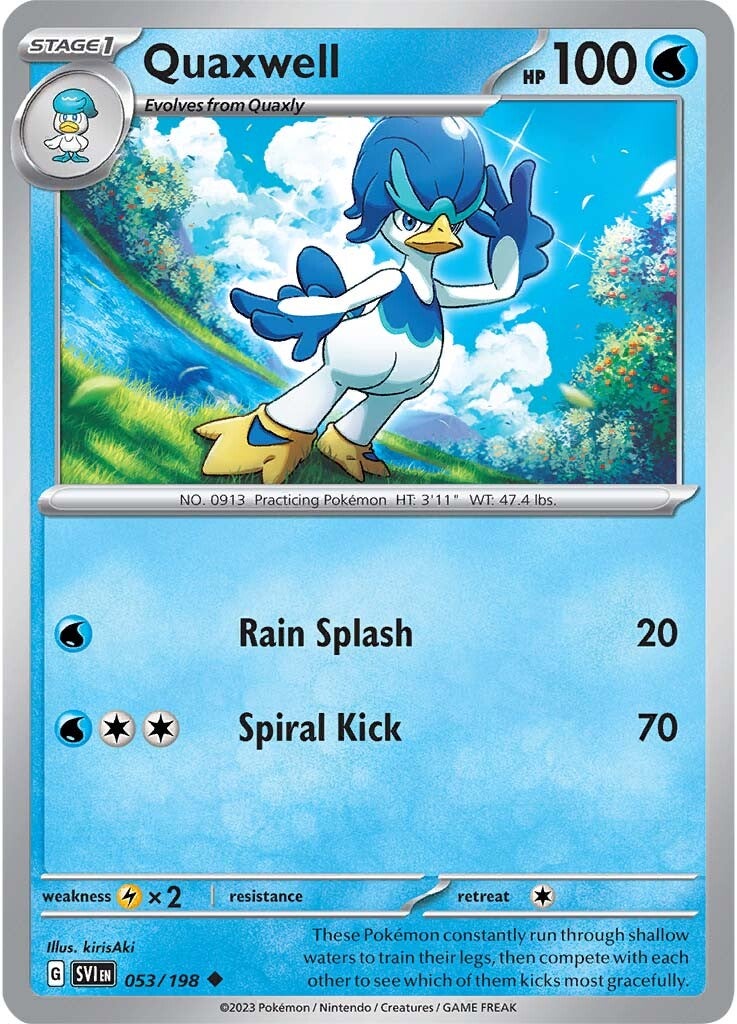 Quaxwell (053/198) [Scarlet & Violet: Base Set] | Card Citadel