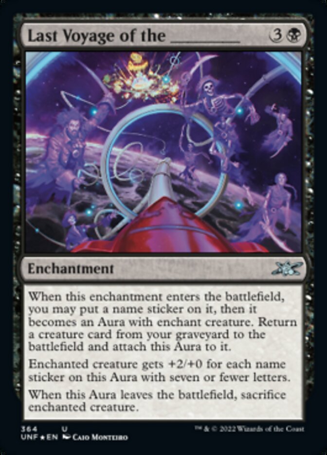Last Voyage of the _____ (Galaxy Foil) [Unfinity] | Card Citadel