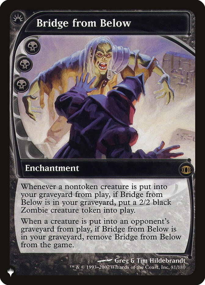 Bridge from Below [The List] | Card Citadel