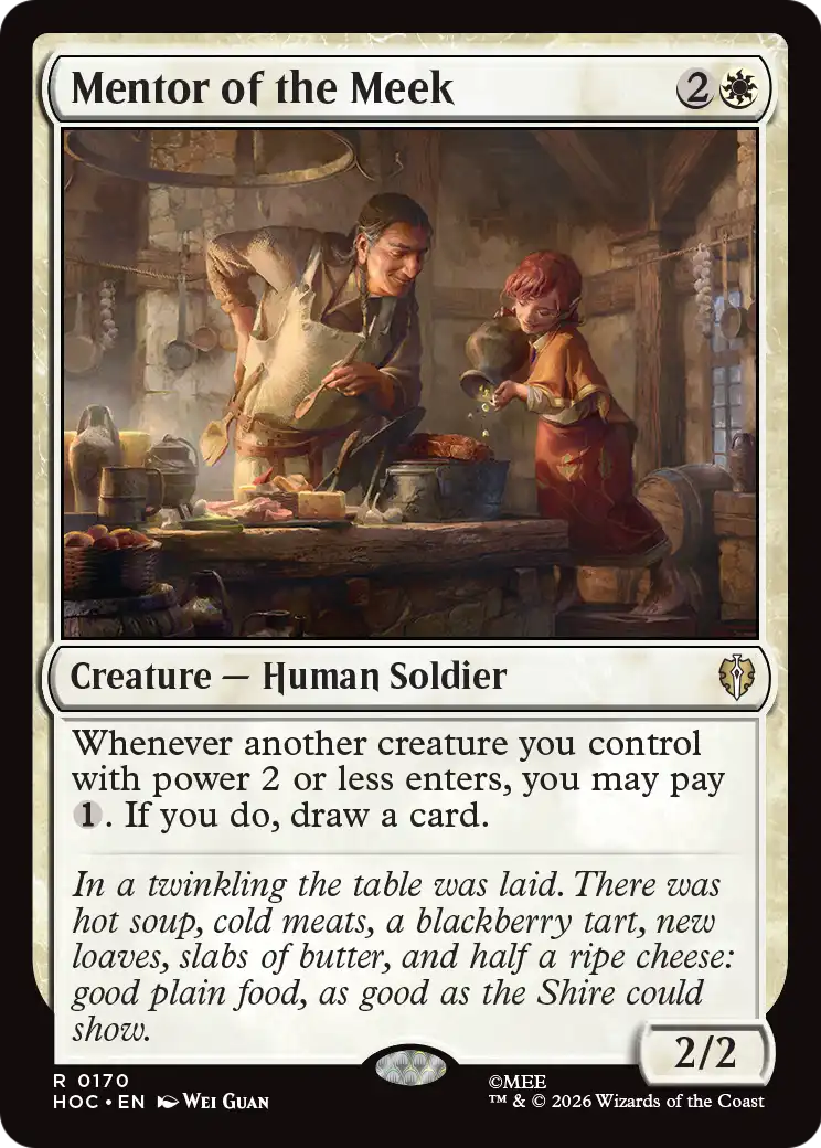 Mentor of the Meek [The Hobbit: Eternal-Legal] | Card Citadel