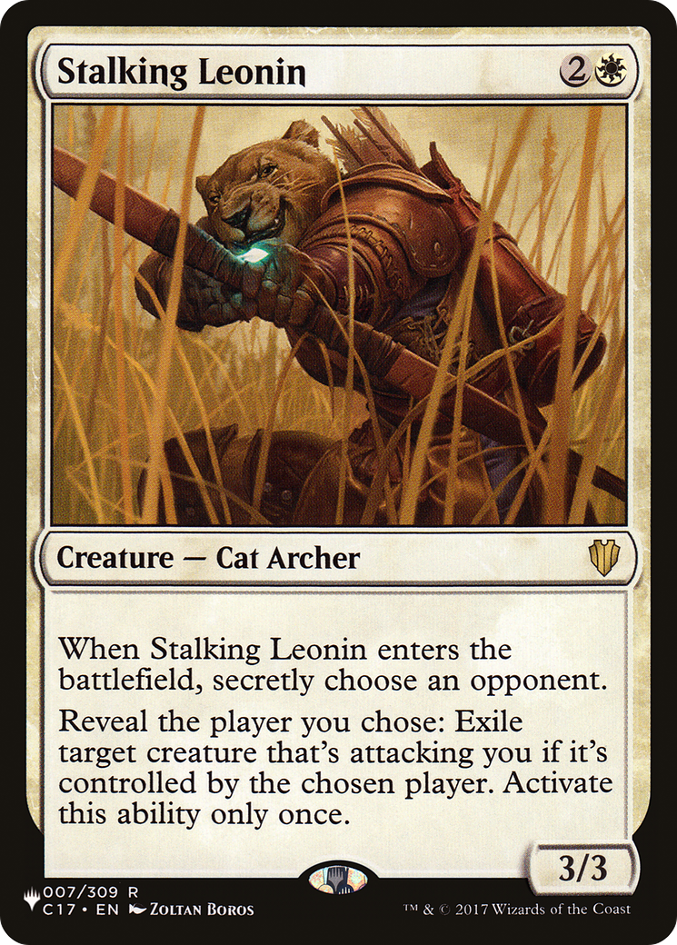 Stalking Leonin [The List] | Card Citadel