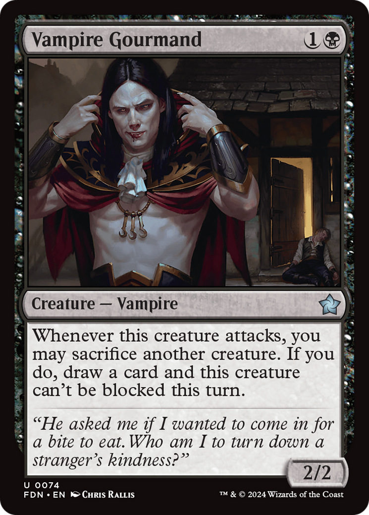 Vampire Gourmand [Foundations] | Card Citadel