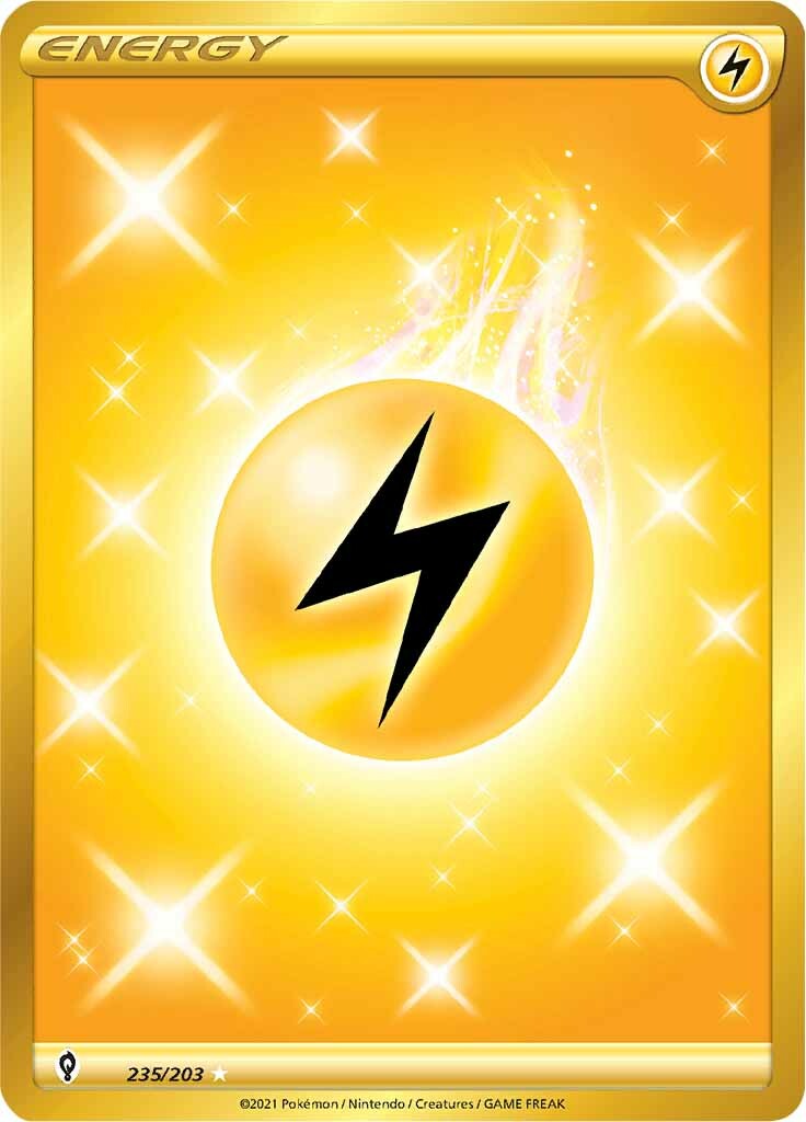 Lightning Energy (235/203) [Sword & Shield: Evolving Skies] | Card Citadel