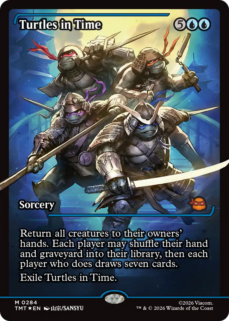 Turtles in Time (Showcase) [Teenage Mutant Ninja Turtles] | Card Citadel