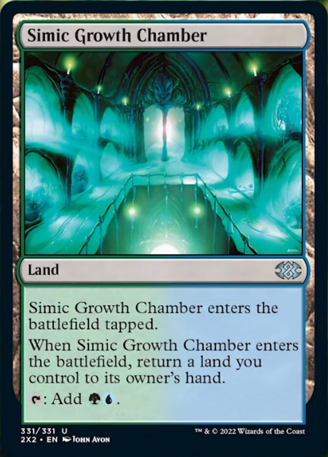 Simic Growth Chamber [Double Masters 2022] | Card Citadel