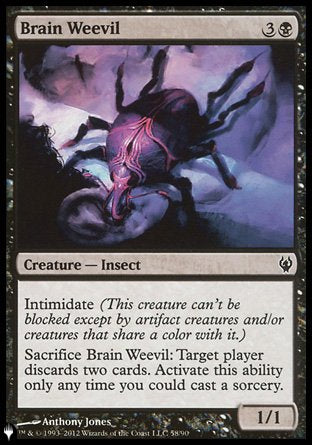 Brain Weevil [The List] | Card Citadel