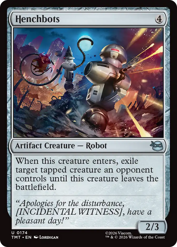 Henchbots [Teenage Mutant Ninja Turtles] | Card Citadel