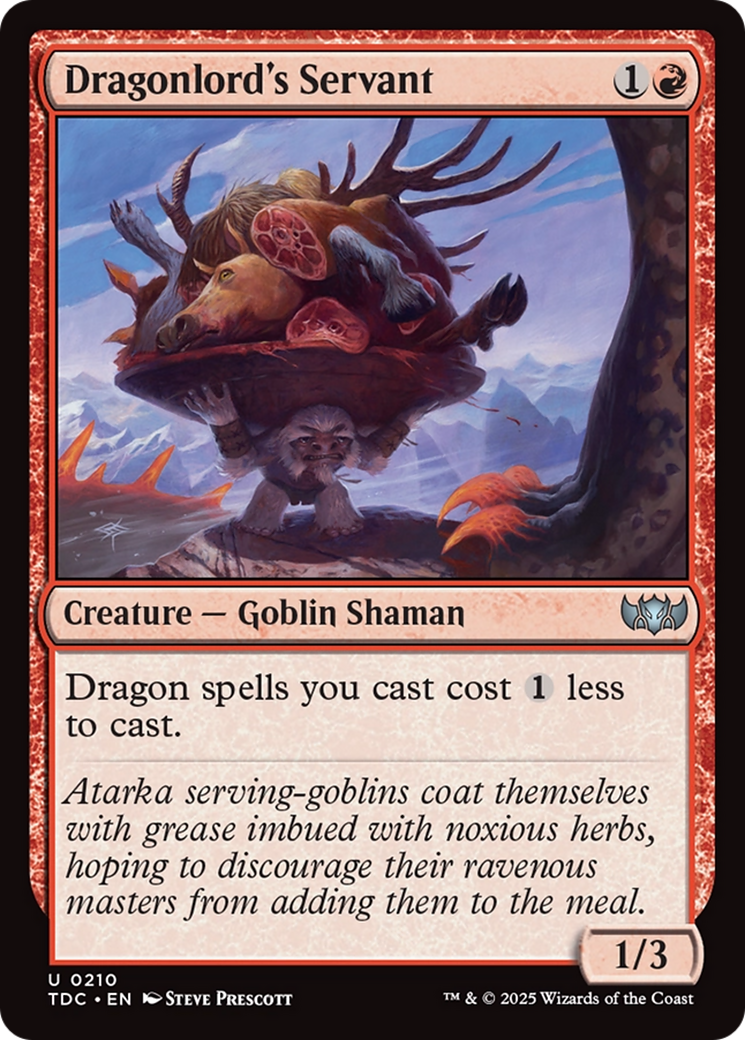 Dragonlord's Servant [Tarkir: Dragonstorm Commander] | Card Citadel