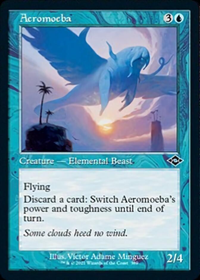 Aeromoeba (Retro Foil Etched) [Modern Horizons 2] | Card Citadel