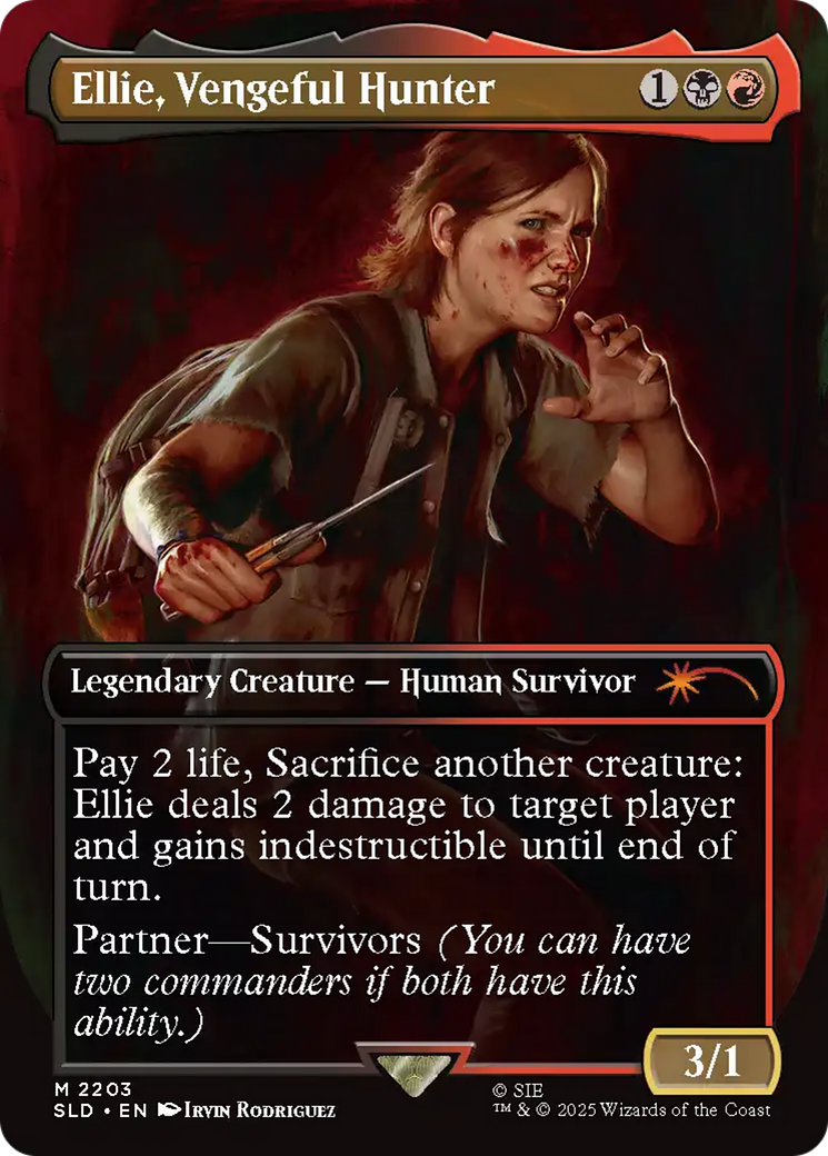 Ellie, Vengeful Hunter [Secret Lair Drop Series] | Card Citadel