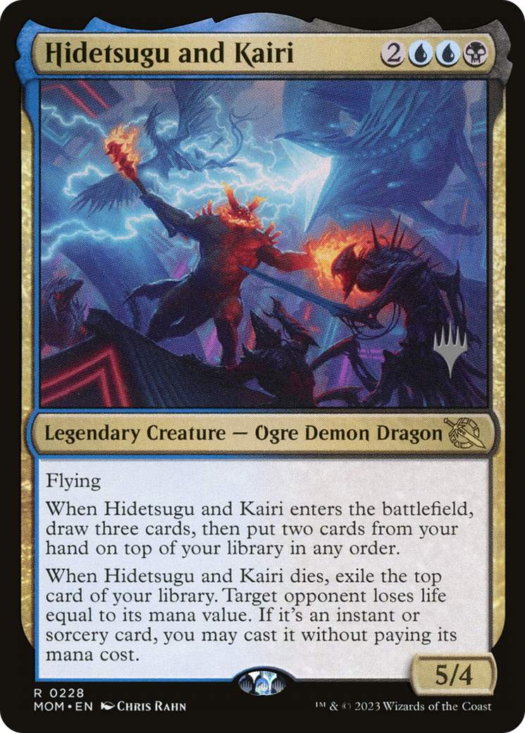 Hidetsugu and Kairi (Promo Pack) [March of the Machine Promos] | Card Citadel