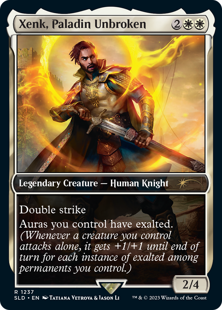 Xenk, Paladin Unbroken [Secret Lair Drop Series] | Card Citadel