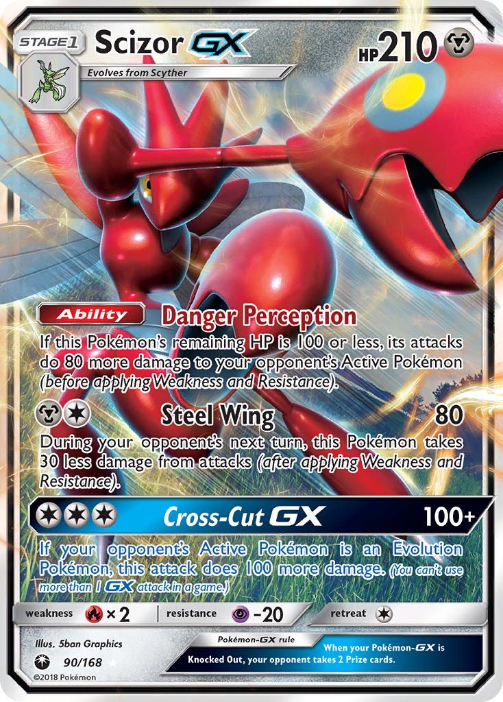 Scizor GX (90/168) [Sun & Moon: Celestial Storm] | Card Citadel