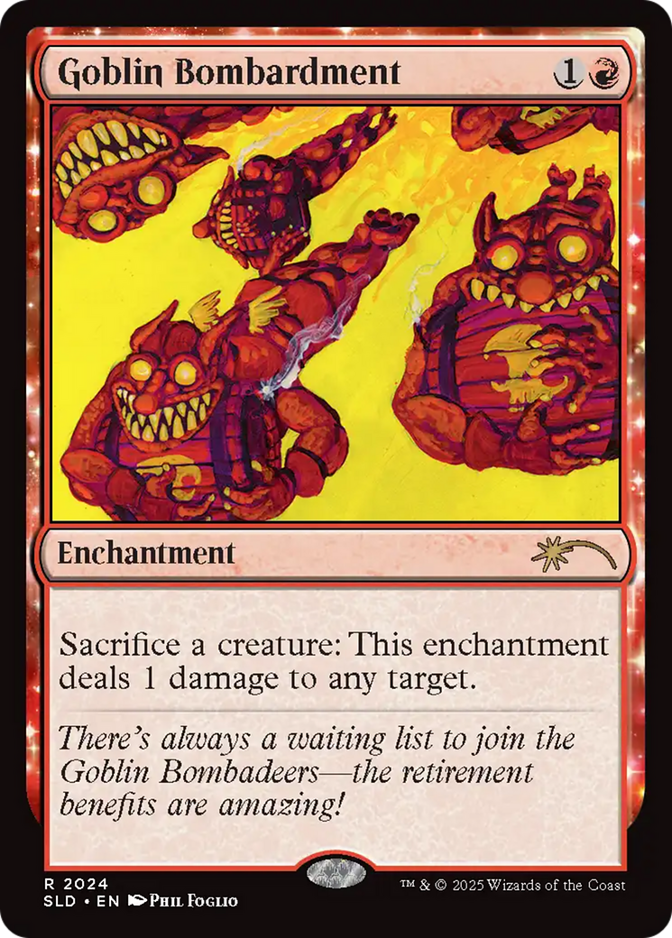 Goblin Bombardment (2024) [Secret Lair Drop Series] | Card Citadel