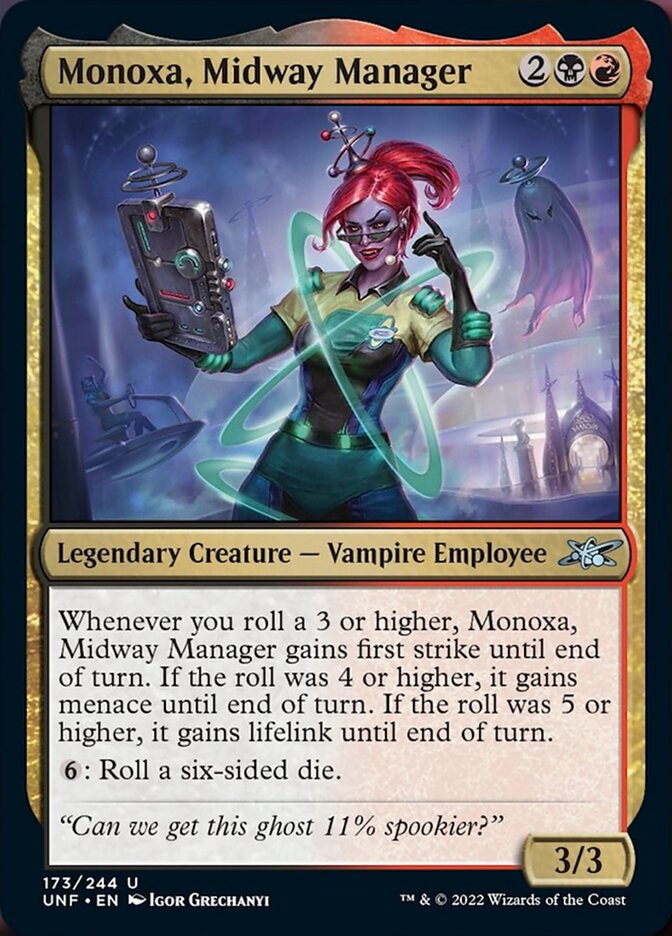 Monoxa, Midway Manager [Unfinity] | Card Citadel