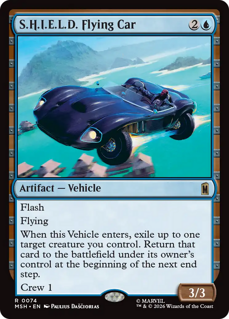 S.H.I.E.L.D. Flying Car [Marvel Super Heroes] | Card Citadel