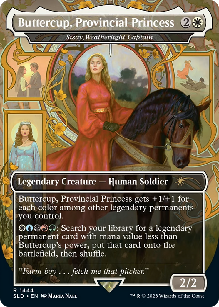 Buttercup, Provincial Princess - Sisay, Weatherlight Captain [Secret Lair Drop Series] | Card Citadel