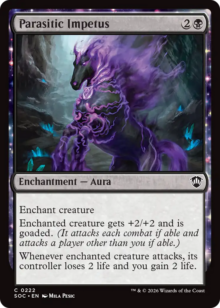 Parasitic Impetus [Secrets of Strixhaven Commander] | Card Citadel