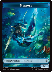 Wall (003) // Merfolk (006) Double-Sided Token [Marvel Super Heroes Commander Tokens] | Card Citadel